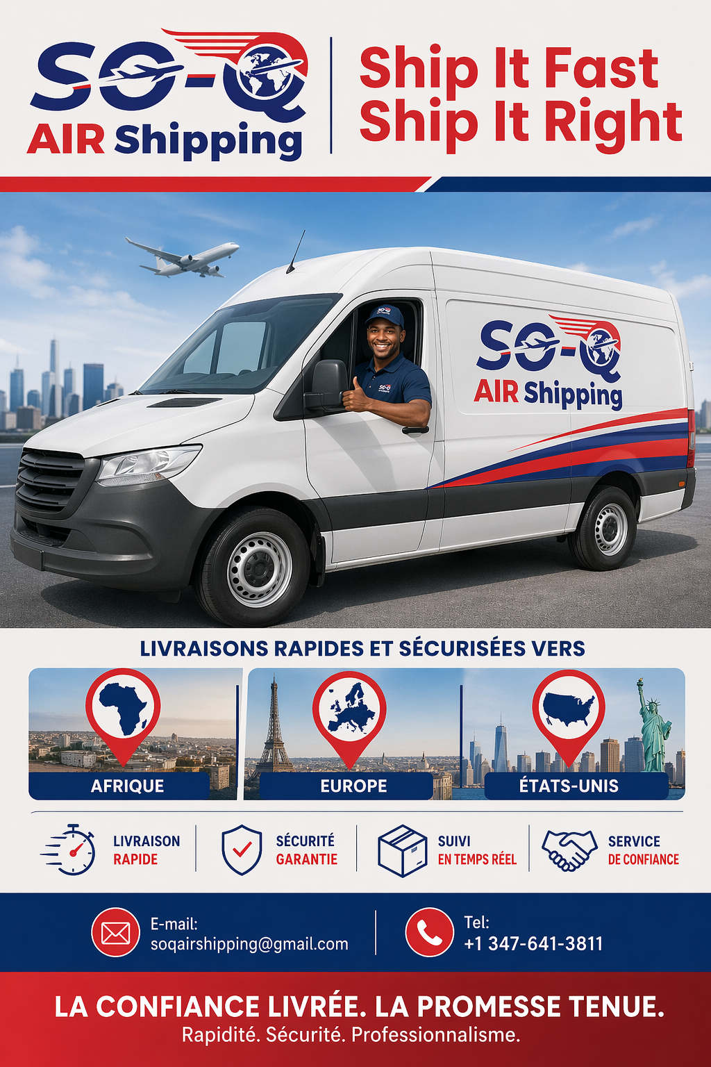 SO-Q Air Shipping Poster